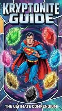 Types of Kryptonite #superman #dc #dccomics #kryptonite #pinkkryptonite #shorts
