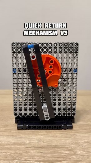 6.2K views · 81 reactions | Quick Return Mechanic V3 #lego #technic #legotechnic #satisfying #dcmotor #diyprojects #satisfyingvideos #diy #mechanical #mechanism #mechanicalengineering #experiment #engineering #legofan #legos #legomechanism #afol | Bricks Master Builders | Facebook
