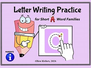 Letter Writing - Short A Words.