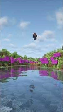 Terraforming eines Flusses #minecraft #minecraftbeauty #minecrafttimelapse #minecraftterra