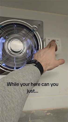 Extractor fan installation #onthetools #electricianlife #electrician #foru #howto #instagram