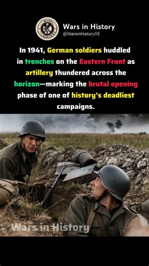 Eastern Front 1941: Trench Warfare Under Fire #ww2