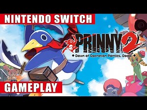 Prinny 2: Dawn of Operation Panties, Dood! Nintendo Switch Gameplay