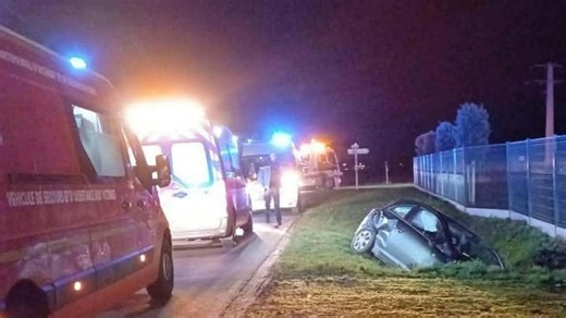 Merris : un accident de la route fait cinq blessés peu avant le réveillon, sur la route vers Vieux-Berquin