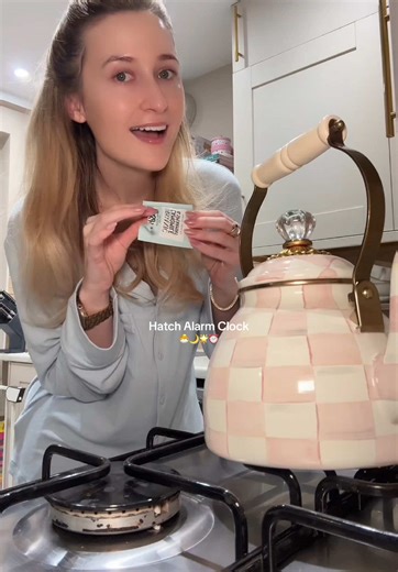 I have questions🌙⭐️😙 I need Hatch Alarm Clock reviews ✨ I want to prioritise my sleep going forwards and have a great routine.. ! @Hatch for Sleep or alternatives?! @MacKenzie-Childs 🫖 #hatchalarmclock #wellnessroutine #mackenziechilds #wellnesstiktok #sleephack