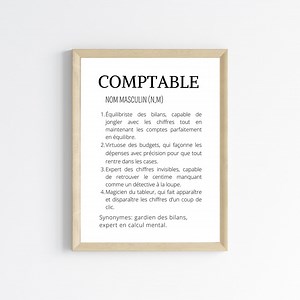 Accounting Definition Poster - Minimalist Poster for Accountant - Accounting Firm Gift by Les Petits PDF - Etsy Canada