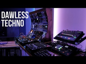 Dawless Techno Jam with Eurorack, Analog Rythm, Model1, Roland TR8S @ SINEE Studios