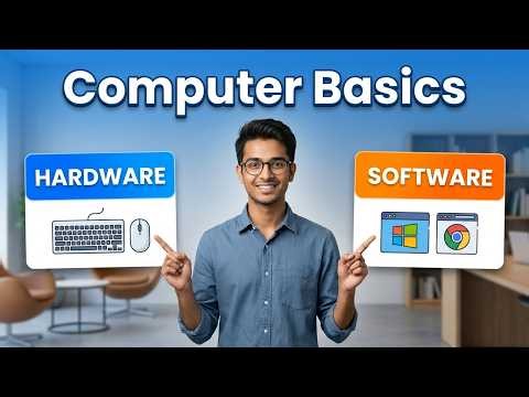 2. Fundamentals of Computer | Computer Basics for Beginners || Input, Output, CPU, Memory etc