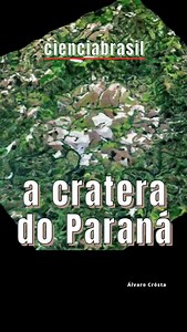 A CRATERA DO PARANÁ por @petermoonbr - 26/10/2025 OBS: Os resultados sobre o tamanho do asteroide que caiu em Vista Alegre e a energia liberada pelo impacto foram obtidos usando a calculadora da Universidade Purdue: https://www.purdue.edu/impactearth/ REFERÊNCIAS: Crosta AP et al. 2019. Impact cratering: The South American record – Part 1. Geochemistry 79(1):1-61. Crósta AP et al. 2011. Astroblema de Vista Alegre, PR - Impacto meteorítico em derrames vulcânicos da Formação Serra Geral, Bacia do 