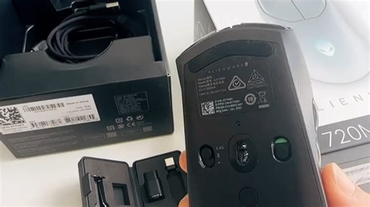 alienware外星人610m鼠标说明 高端商务电竞鼠标 有线无线双模 #抖音商城双11好物节 (2)
