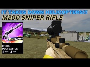 Polybattles BEST and MOST POWERFUL GUN? | M200 Review