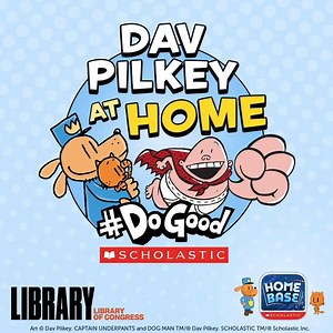 9.5K views · 93 reactions | Be creative and check out all the fun and free activities on Dav Pilkey at Home! Stay tuned for Friday Fun Day with NEW How to Draw videos from Dav Pilkey, author and illustrator of Dog Man! Visit→ https://bit.ly/3aN8Vgz | Scholastic | Facebook
