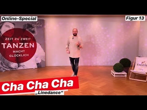 Without a partner - "Line dance" - Cha Cha Cha (Figure: 13)