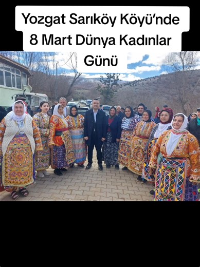 Çekerek Kaymakamı Sayın Can Kurt ve kıymetli eşi Betül Kurt Hanımefendi, Sarıköy Köyü’nde düzenlenen programa katılarak kadınların toplumdaki emekleri ve fedakârlıklarına dikkat çekti. #yozgat #çekerek #sarıköy #sorgun #tokat