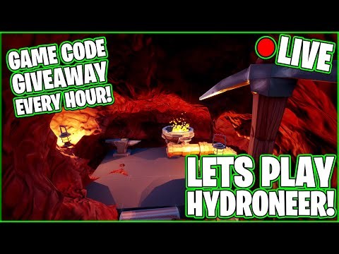 Lets Play: Hydroneer! | Steam Code Giveaway Every Hour! | Caztecx Lets Play