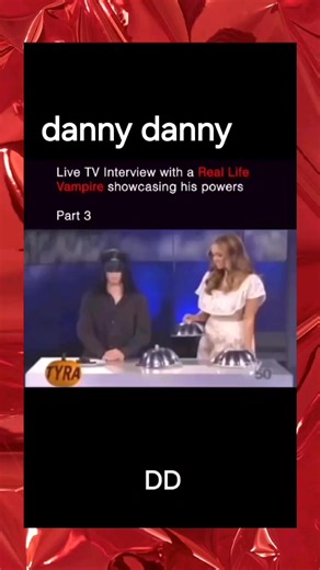 80 reactions · 12 shares | Follow Danny Danny - Live TV Interview with a Real Life Vampire showcasing his powers - Part 3 - Live TV Interview with a Real Life Vampire showcasing his powers - Part 3 of 3 - Follow for daily content!! - - #viral #scary #scaryvideos #scarystories - #trending #explore #explorepage - #reels #instagramreels #reelsviral #viralreel - #scaryreels #creepy #disturbing #horror - #trends #facts #scaryfacts #scarybub | Danny Bialowons | Facebook