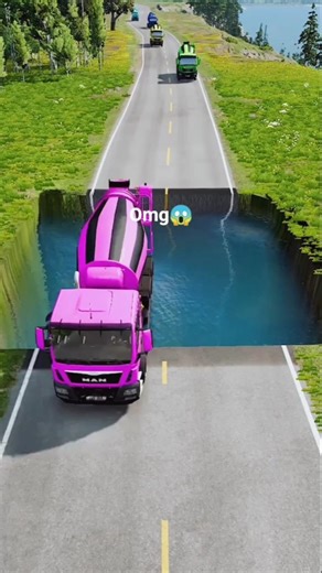 Happy & Weird Cars vs Scary Shrek in BeamNG.drive #crashdrive #shorts #automobile