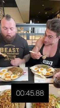 Steak and Eggs Challenge| Eddie Hall