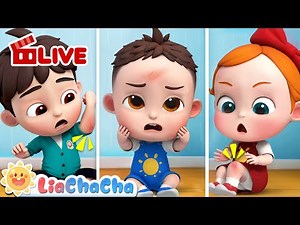 🔴Boo Boo Song | Learn Good Habits Song | Toddler Songs & Preschool Learning | LiaChaCha