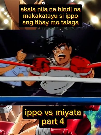 ippo vs miyata part 4 #ippovsmiyata #ippo #knockoutanime #animeedit #anime | Frapen