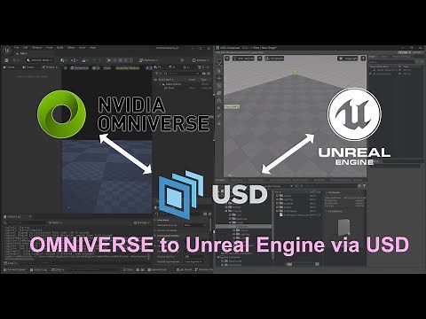OMNIVERSE to Unreal Engine via USD