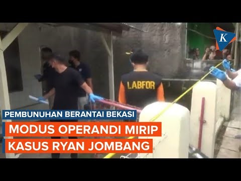 Kemiripan Modus Pembunuhan Berantai di Bekasi dengan Kasus Ryan Jombang