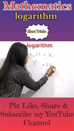 Logarithm #shorts #ytshorts #mathshorts #logarithm #valueofx #mathtrick #algebra #viralshorts