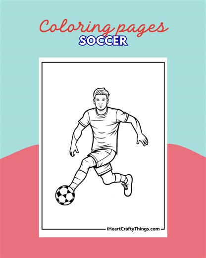Download 51 free soccer coloring pages for the kids! Type