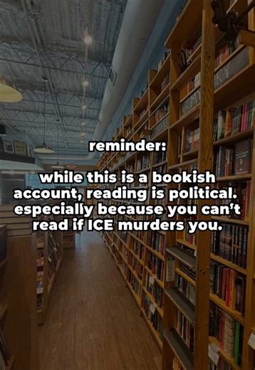 📚 You know I love reading. But today my heart is heavy… well, it’s been that way for a little while. Reading doesn’t happen in a vacuum. It only happens when people are alive, safe, and free. I’ve been watching families torn apart, mothers like Renee Nicole Good killed, and far too many others hurt or lost. Another murder of a man shot multiple times by ICE today! People thrown into camps without due process due to their color or religion. This isn’t abstract. It’s real. It’s happening and we n