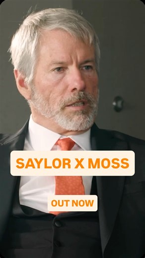 Mark Moss on Instagram: "SAYLOR X MOSS - OUT NOW Comment “Saylor” and I’ll send you a link to the podcast. One of the most important conversations you will hear this year."