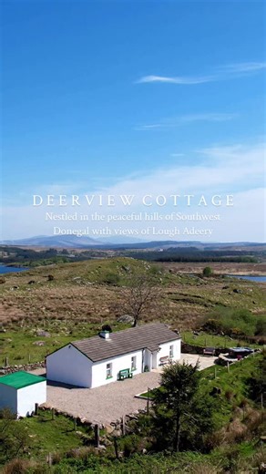 Welcome to @deer.view.cottage, a charming two-bed hideaway in the peaceful hills of southwest Donegal, with stunning views of Lough Adeery. Beautifully restored with traditional charm and modern comforts like underfloor heating, hot tub, firepit, and space for up to six guests — plus, they’re pet-friendly too! Discover Slieve League, Silver Strand, the Secret Waterfall, Killybegs & more, all within a 40km drive. Visit our website to learn more about this cottage and to start planning your Donega
