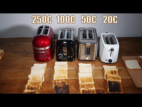 Best toaster review - 4 models KitchenAid, Krups, Dualit & Severin)