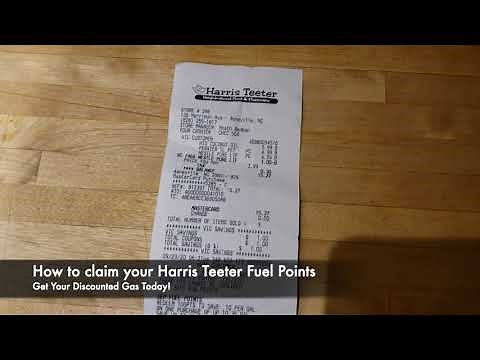 How to Claim Your Harris Teeter Fuel Points from BP Gas Stations