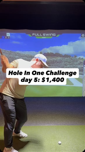 Schoolyard Social on Instagram: "Day 5: Pot is $1,400. Like comment and subscribe for your chance to win the $$$ when we make it. #nycevents #tournament #holeinonechallenge #golfsimulator #golf"