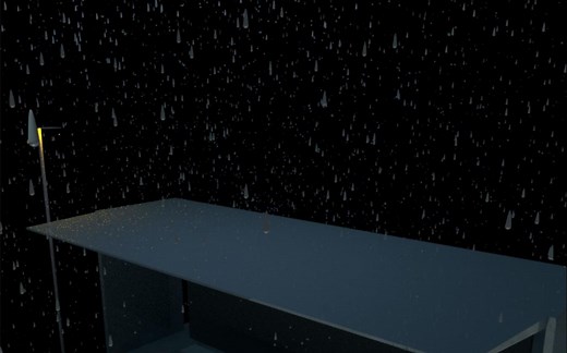 MAYA 基础特效 下雨案例