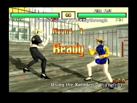 Virtua Fighter 3TB Playthrough using the Dreamcast Xploder :D #Dreamcast #Sega #CheatCodes #Gaming