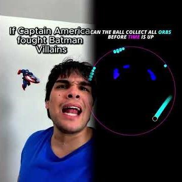 If Captain America fought Batman Villains #batman #captainamerica #dc #marvel