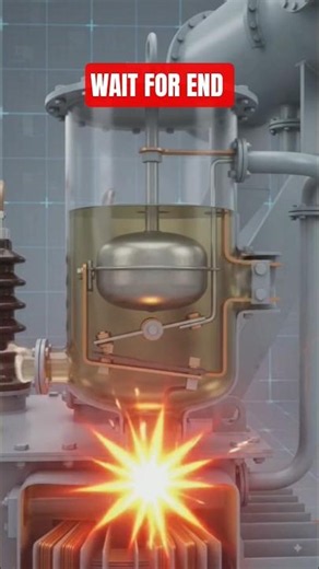 ⚡ Why Every Oil-Filled Transformer Needs a Buchholz Relay! 💥#shot#shotfeed#ytshot#viral#waitforend
