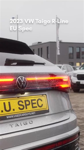 Used Car Guys Military Sales on Instagram: "🔥 Meet the VW Taigo R-Line. Sporty, stylish, and ready to turn heads. With sleek lines, modern tech, and that R-Line performance edge, it’s the perfect mix of city-friendly practicality and driving excitement. 🚗 📲 Contact us today to see the Taigo R-Line in person and take it for a spin! With up to 300 cars currently in our inventory, we have something for everyone! Come visit one of our locations today! 🌐 www.UsedCarGuys.net or click the link in o