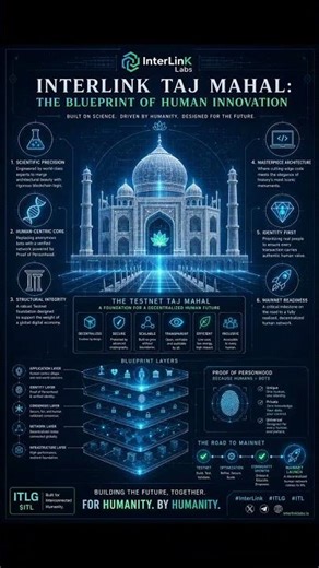 INTERLINK TAJ MAHAL: THE BLUEPRINT OF HUMAN INNOVATION #InterLink #ITLG #ITLX #ITL