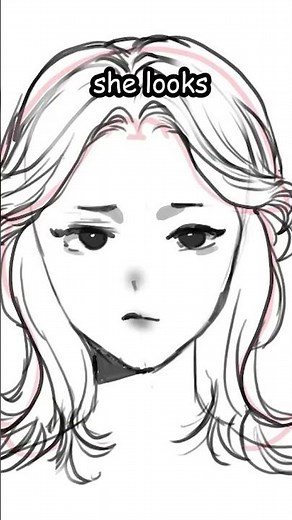 how to draw a wolfcut