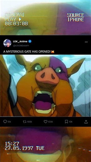 A MYSTERIOUS GATE HAS OPENED🙀#animeedit #animeshorts #gate