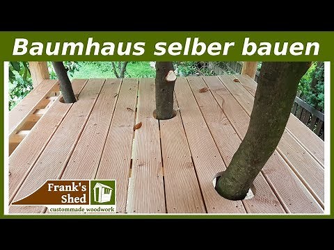 Baumhaus / Spielhaus selber bauen | Anleitung & Tipps | kreatives Garten Projekt | 🔥 Franks Shed 🔥