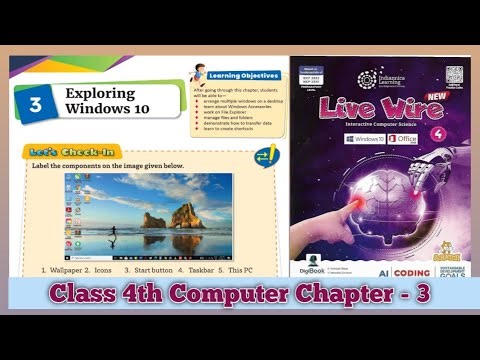 3. Exploring Windows 10 | Class 4 COMPUTER #livewire