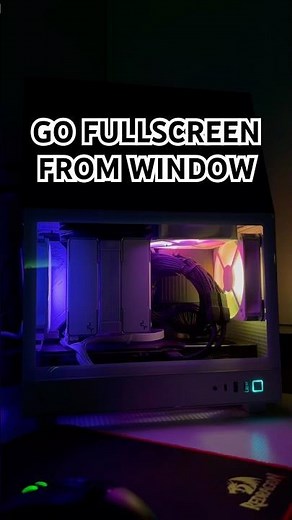 Shortcut keys to go full screen mode #shorts #pc #windowstips #windowstricks #windowstipsandtricks