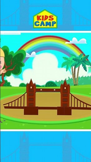 London Bridge Is Falling Down - Kids Rhymes #shorts #nurseryrhymes