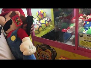 Super Mario Claw Machine WIN