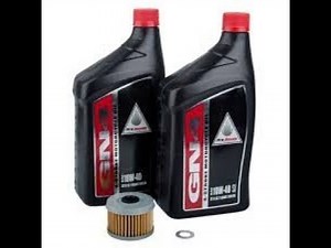 Oil change on a Honda TRX400