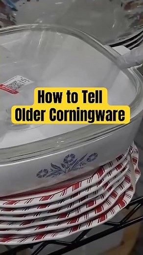 How to Tell Older Corningware - Thrift Shopping with Dr. Lori