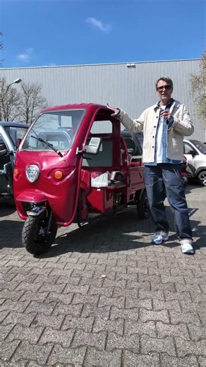 Application area: Volta VT5 electric commercial vehicle #ecargo #voltamotor #vt5 #etuktuk